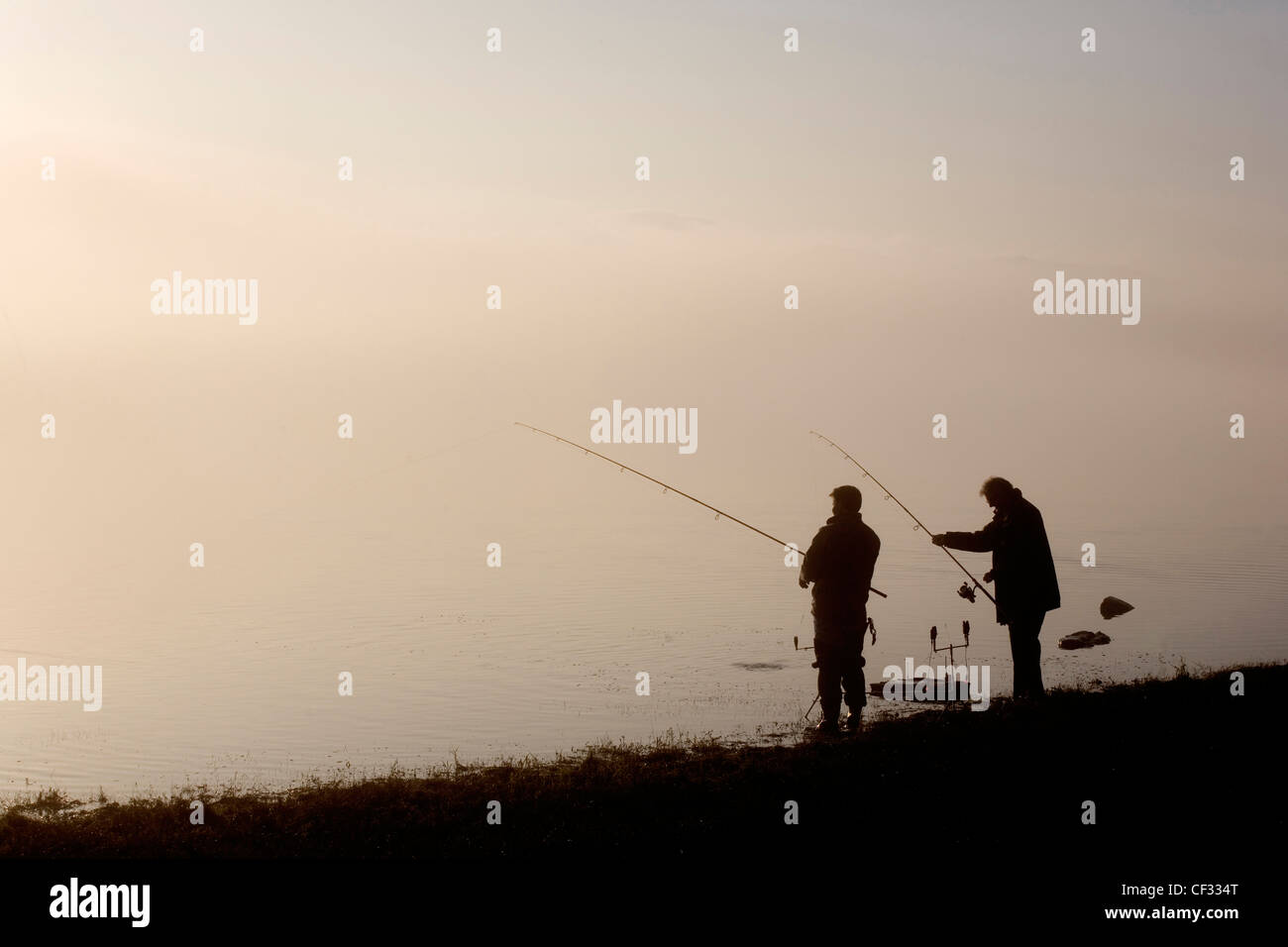 Fishing leisure lake in english hi-res stock photography and images - Alamy