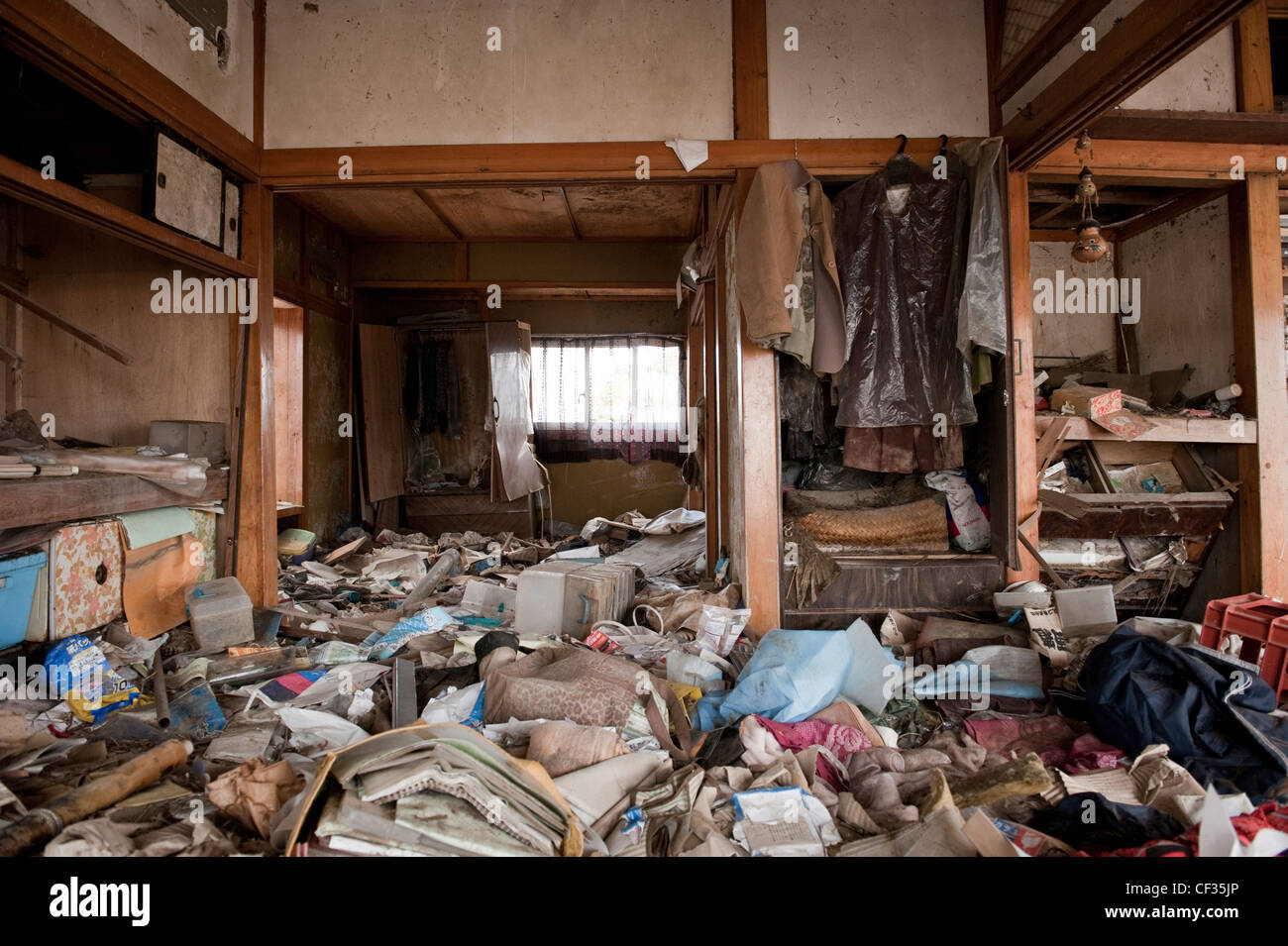 Japanese tsunami damage