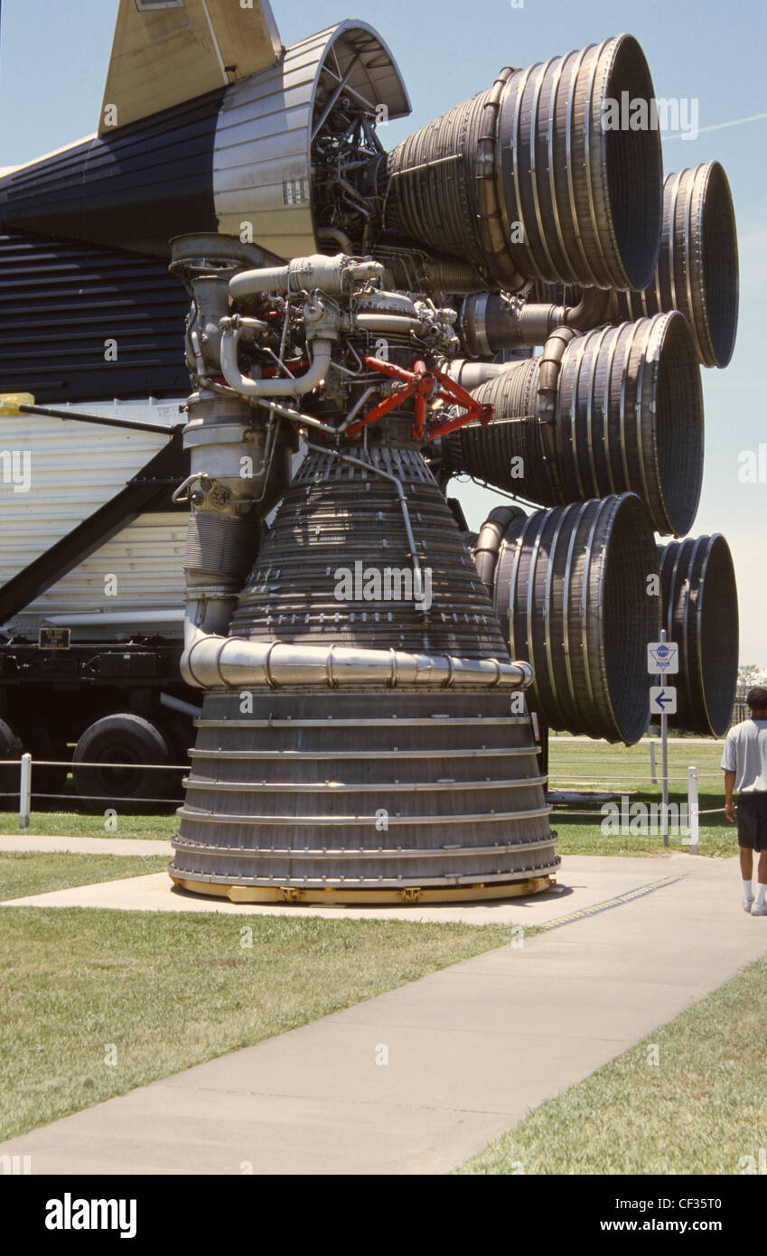 USA Houston Texas Johnson Space Center Rocket Park Saturn V rocket