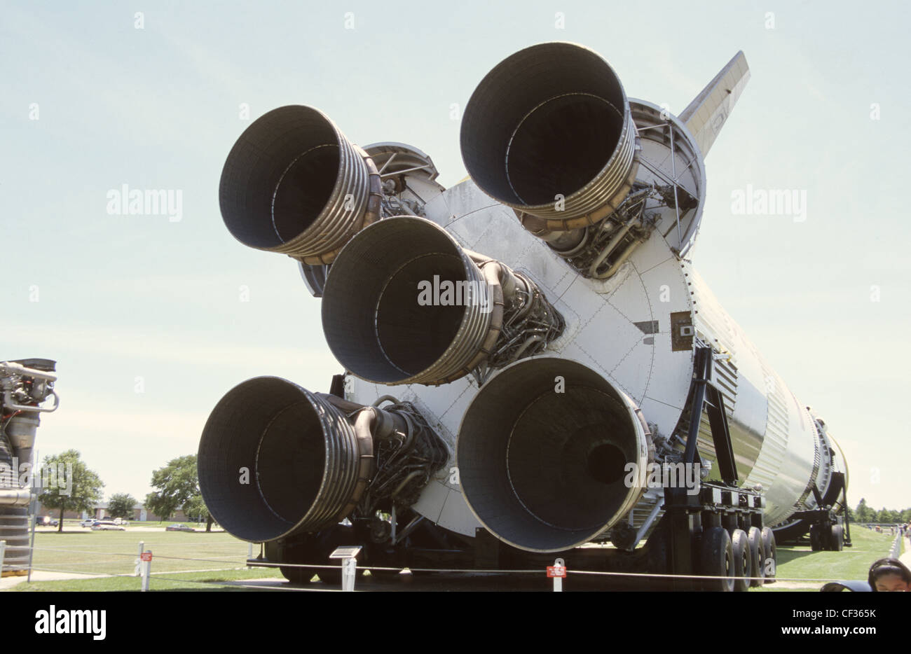 USA Houston Texas Johnson Space Center Rocket Park Saturn V rocket