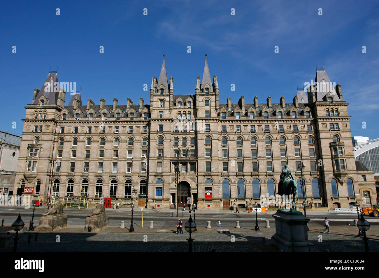 Lime Street Chambers student residence in Liverpool. Stock Photo