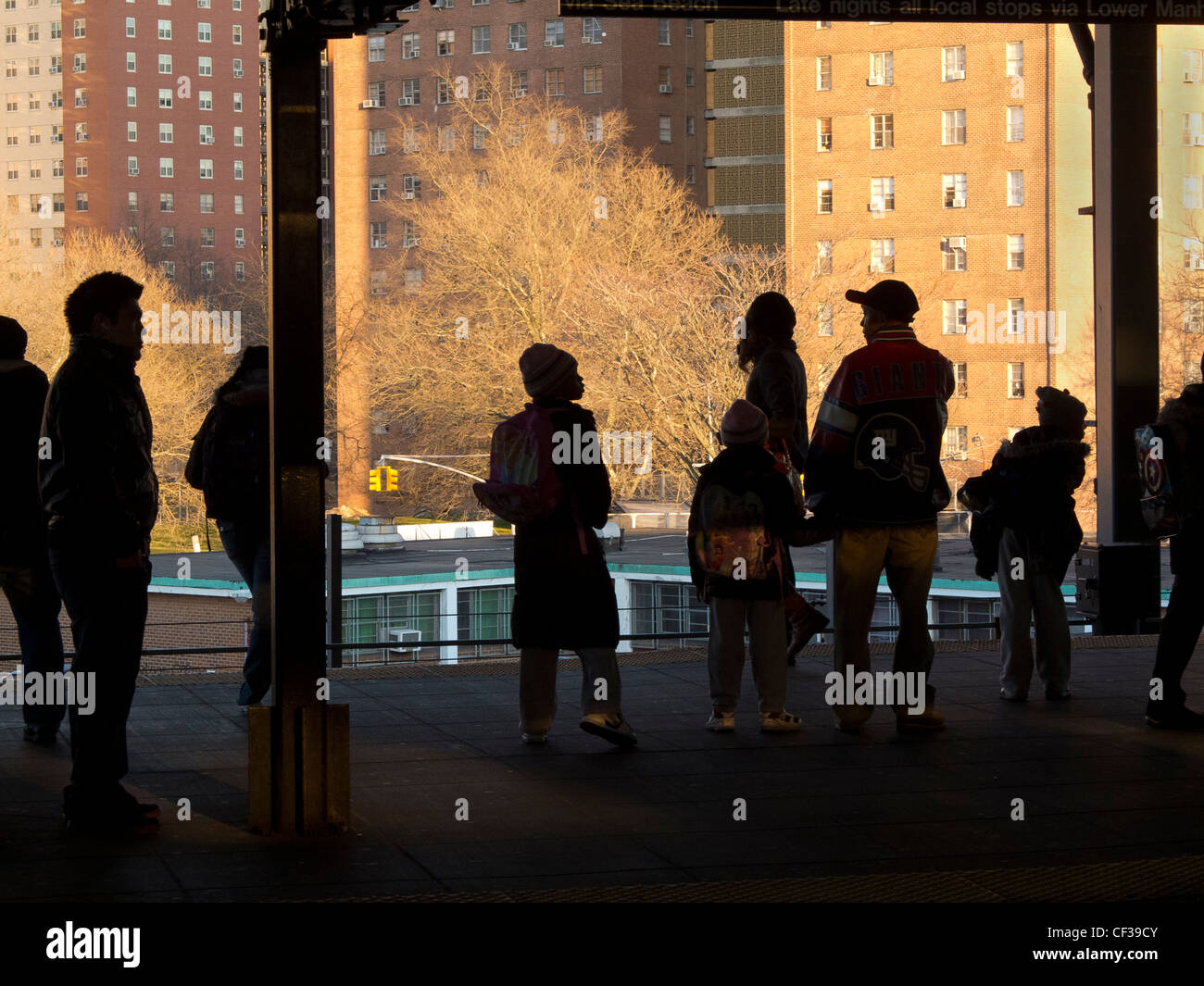 People waiting for the train hi-res stock photography and images - Alamy