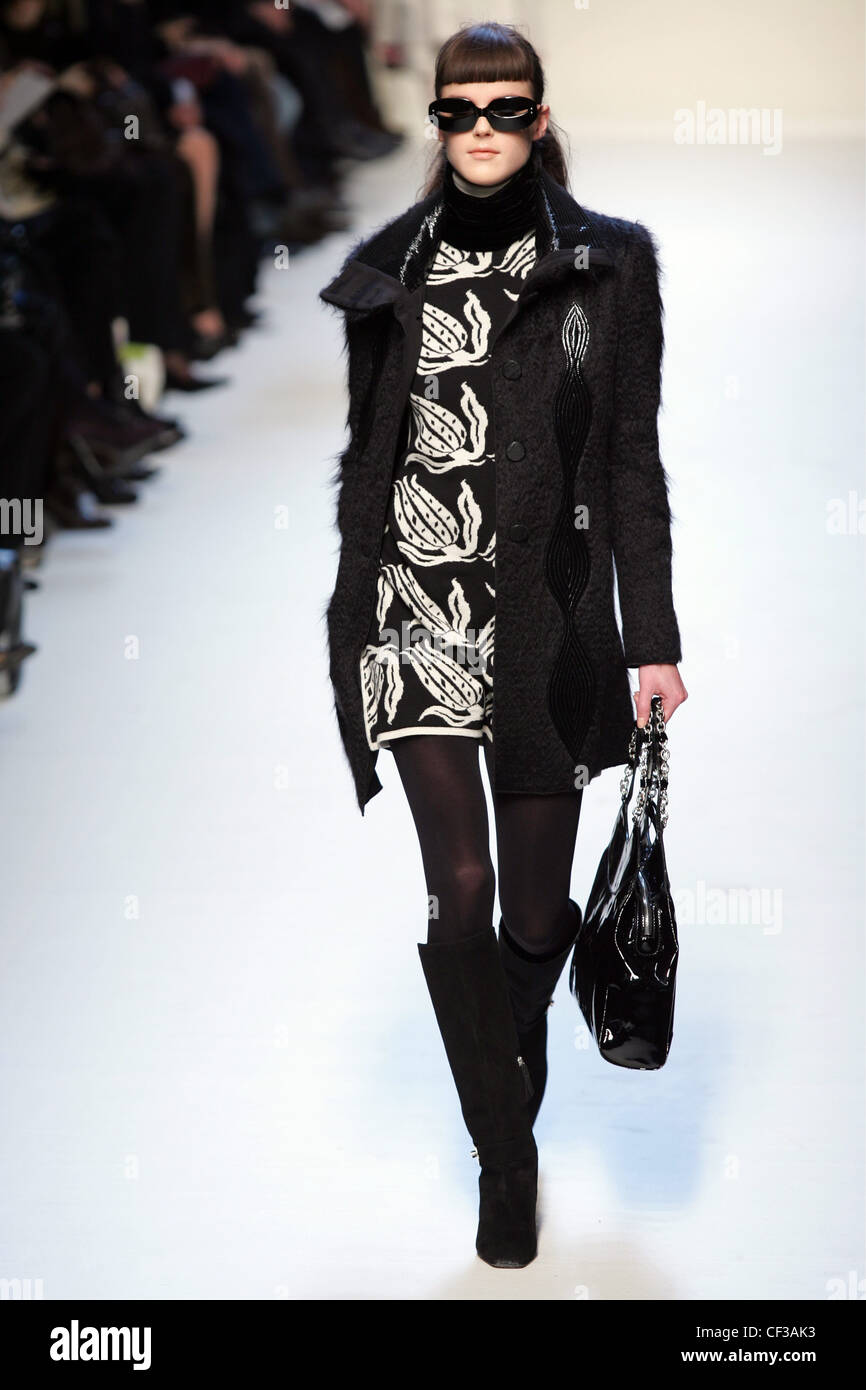 Wearing A Full Length Fur Coat High Resolution Stock Photography and ...