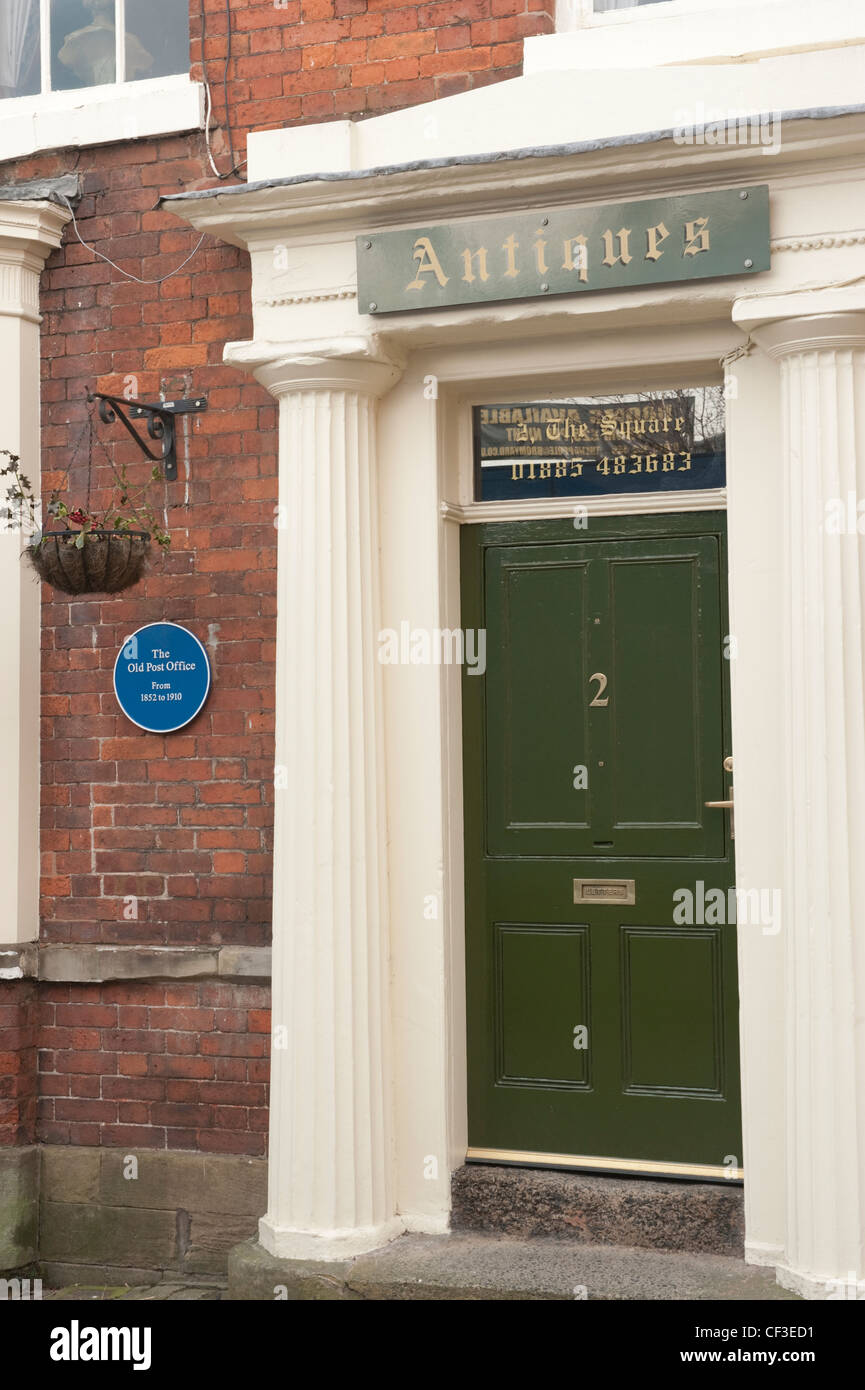 Antique shop in Bromyard Stock Photo Alamy