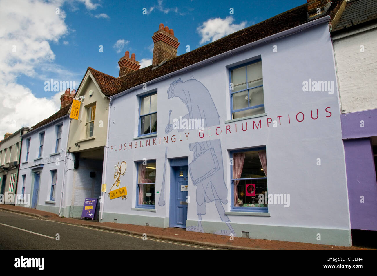 Facade of the Roald Dahl Museum and Story Centre at Great Missenden. Stock Photo
