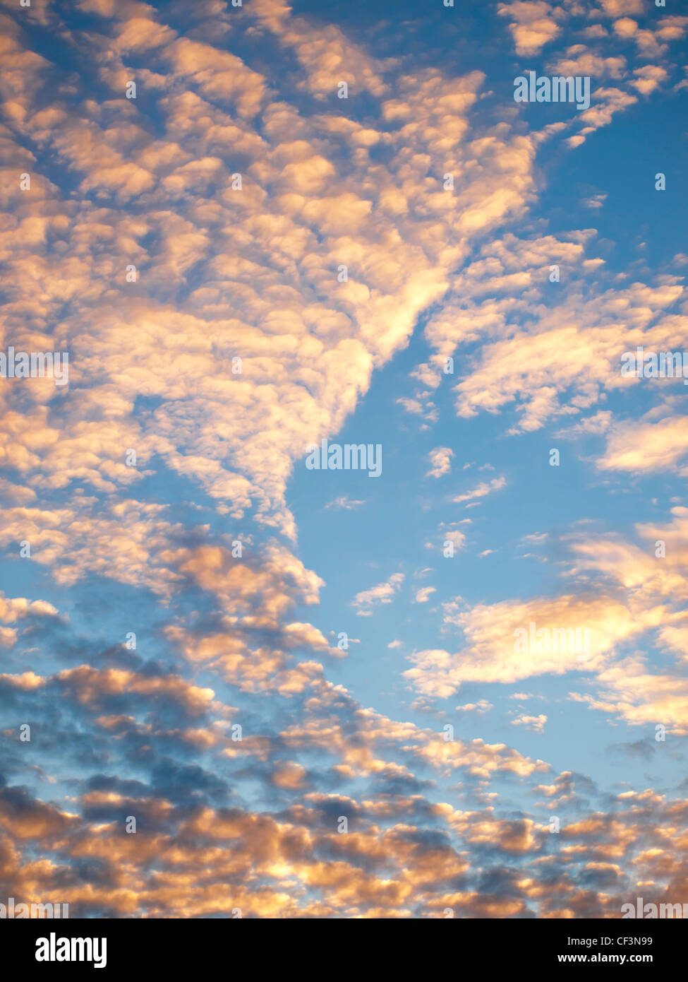 cloudy sky at sunset Stock Photo - Alamy