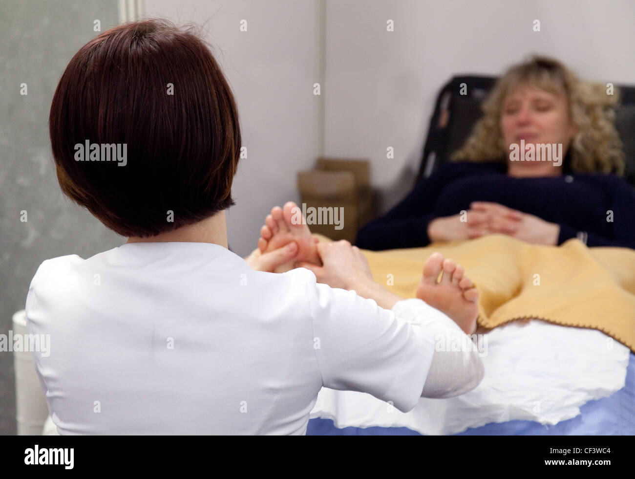 Reflexology london england uk treatment hires stock photography and