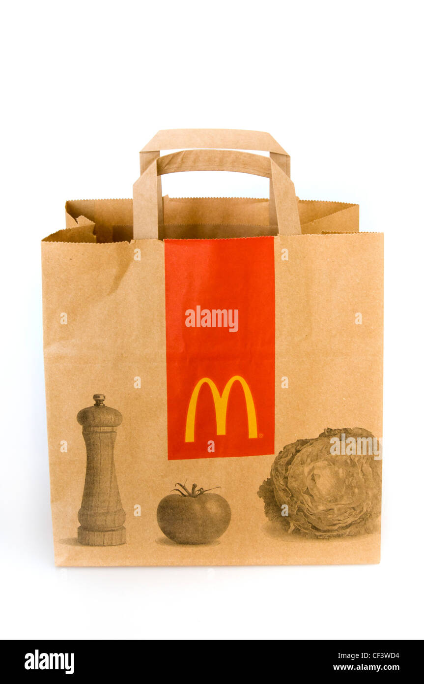 Macdonalds paper bag hi-res stock photography and images - Alamy