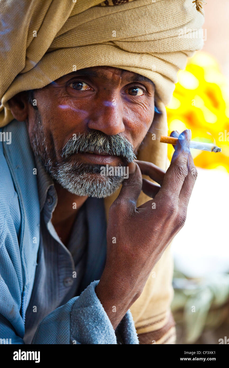 Muslim man, Islamabad, Pakistan Stock Photo