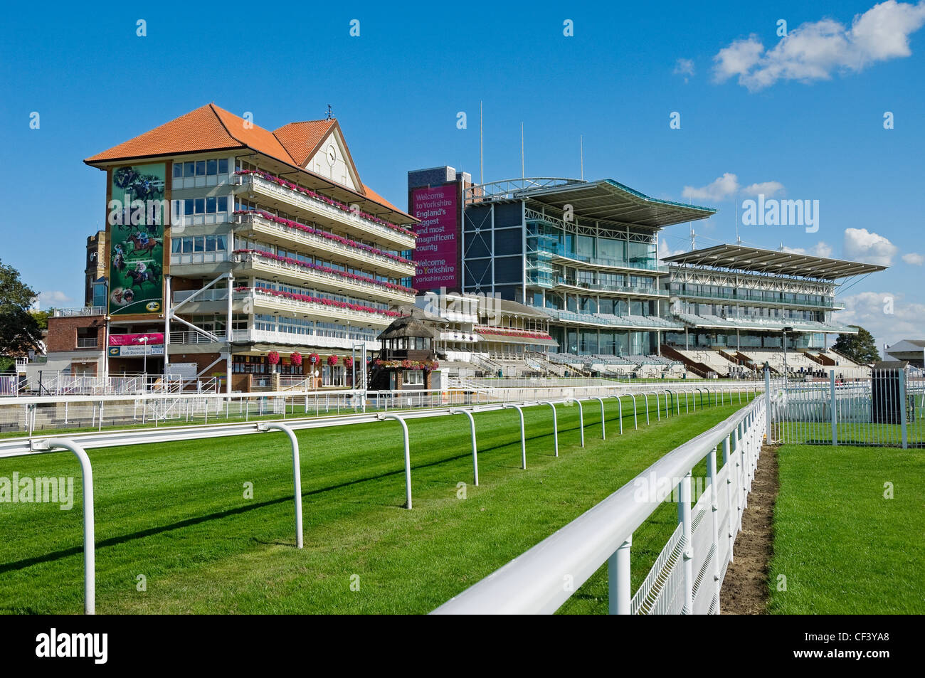 York Racecourse, a horse racing course situated on the Knavesmire Stock
