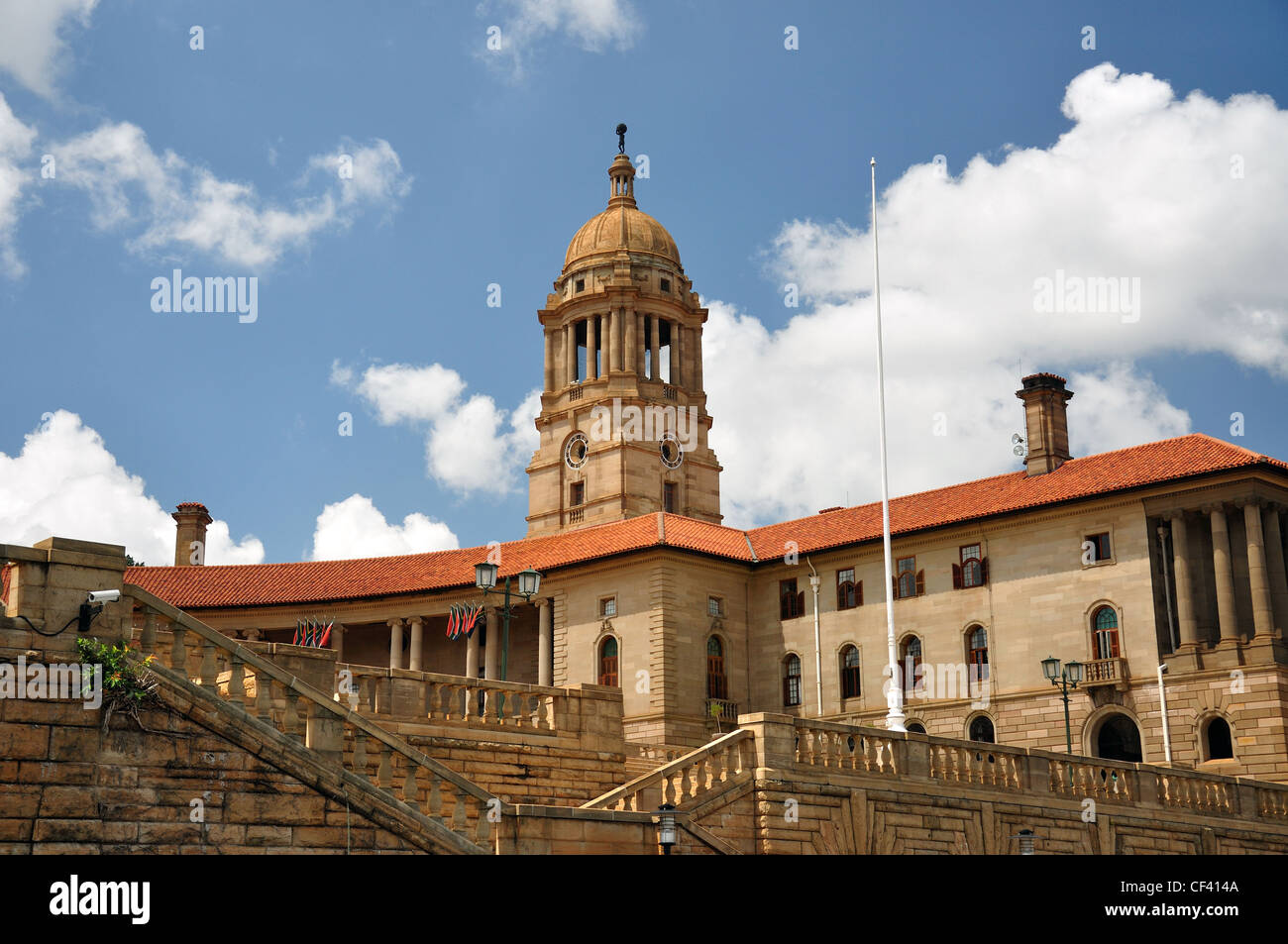 The Union Buildings, Meintjieskop, Pretoria, Gauteng Province, Republic of South Africa Stock Photo