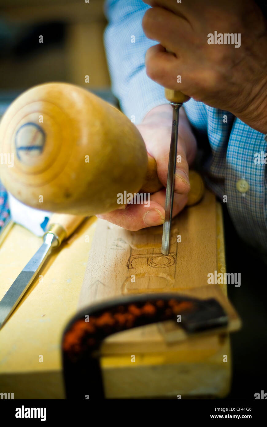 Lettering in wood hi-res stock photography and images - Alamy