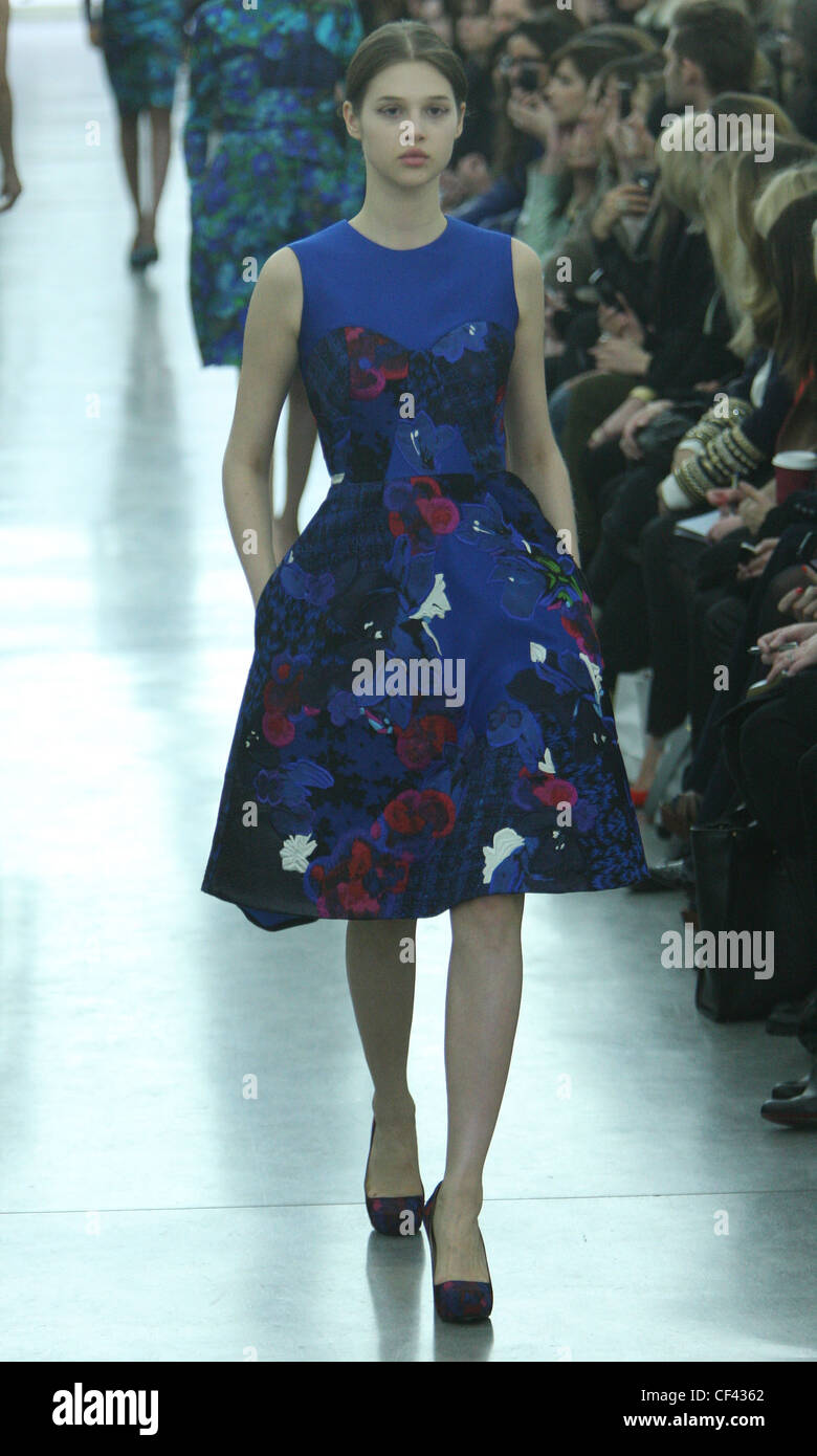 Erdem Runway AW 2012/13 during London Fashion week at White Cube