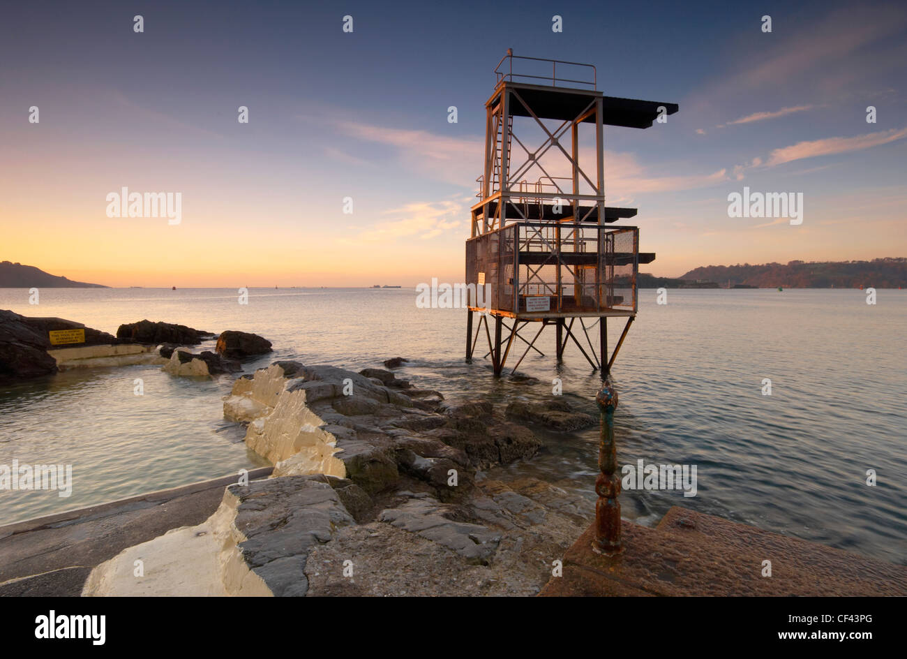 Old Diving Board High Resolution Stock Photography and Images Alamy
