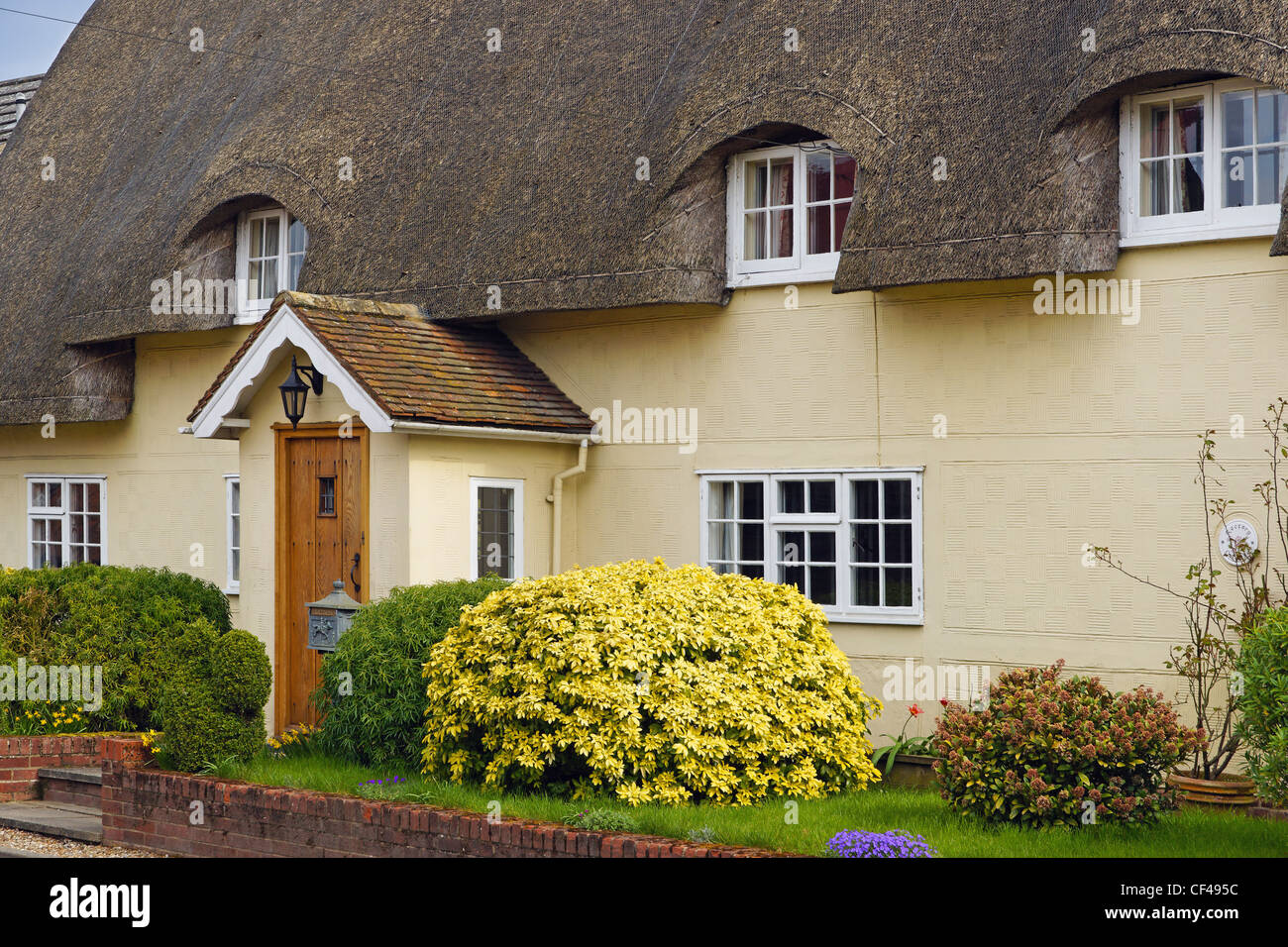 Rectory Cottage in Elmdon. Stock Photo