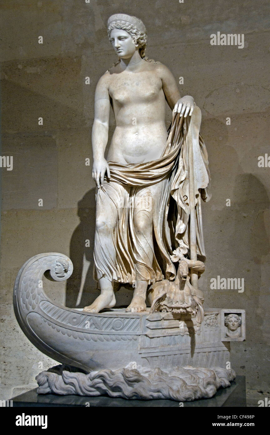 Thetis 2 th AD Roman discovered in 1764 at Civita Lavinia Italy Villa Albani Stock Photo