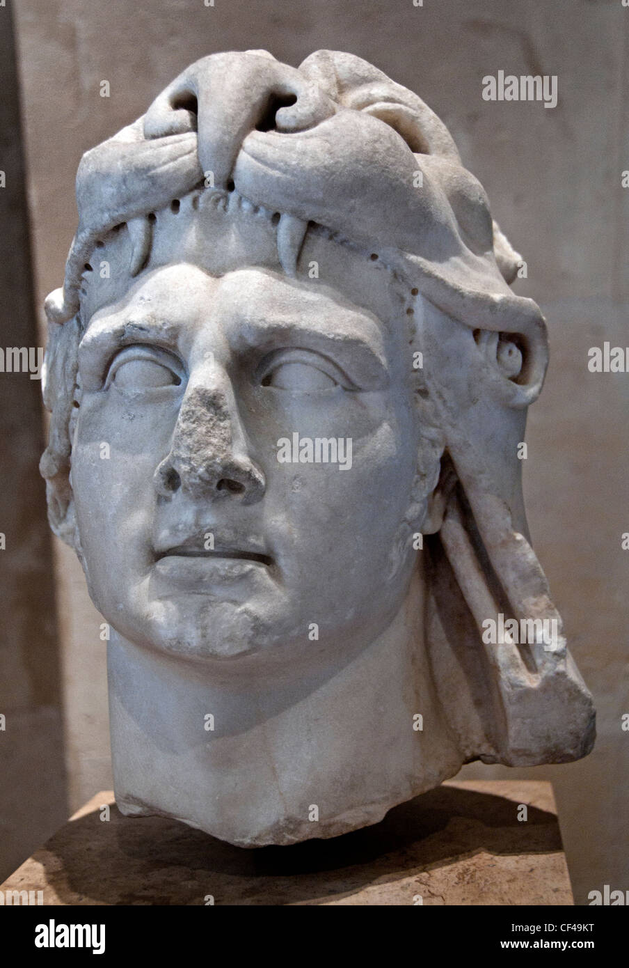 Mithradates  VI Greek Mithra 132–63 BC Mithridates the Great and Eupator Dionysius king of Pontus Anatolia from 120 to 63 BC Stock Photo