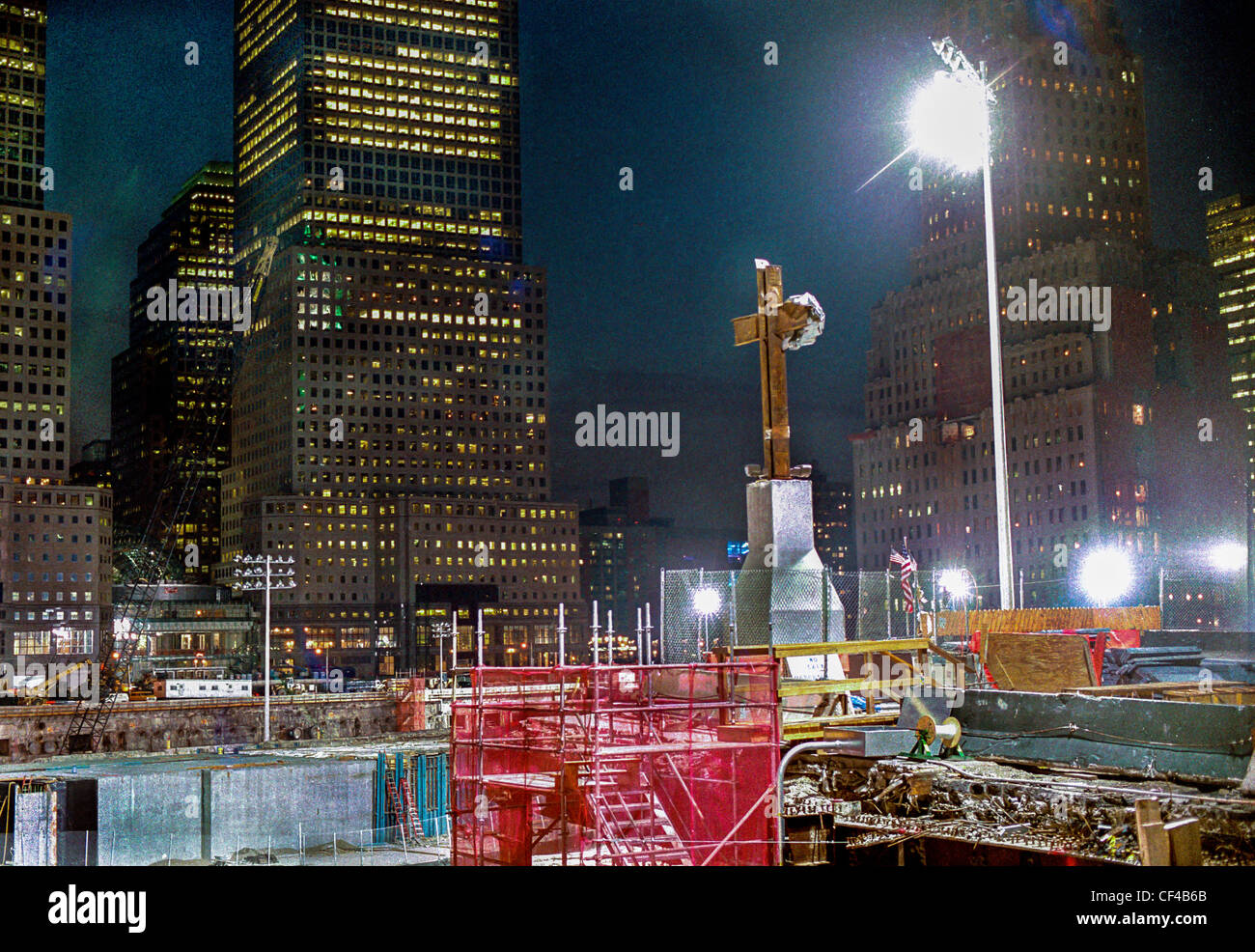 New York Ny Usa Construction Site Of Ground Zero 911 World Trade