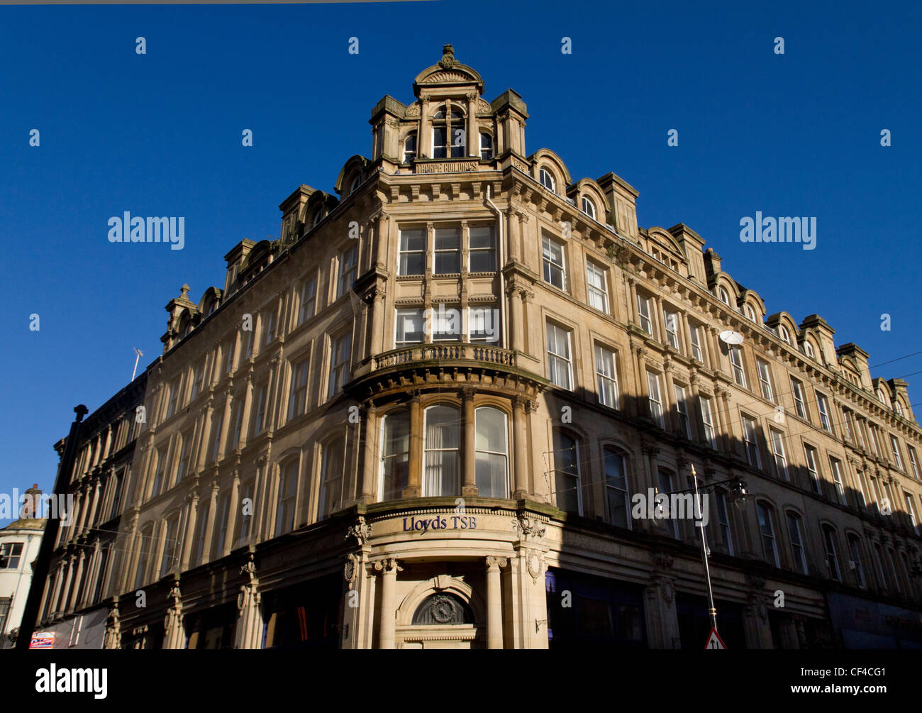 Thorpe Buildings on the corner of Ivegate and Tyrell Street, Bradford