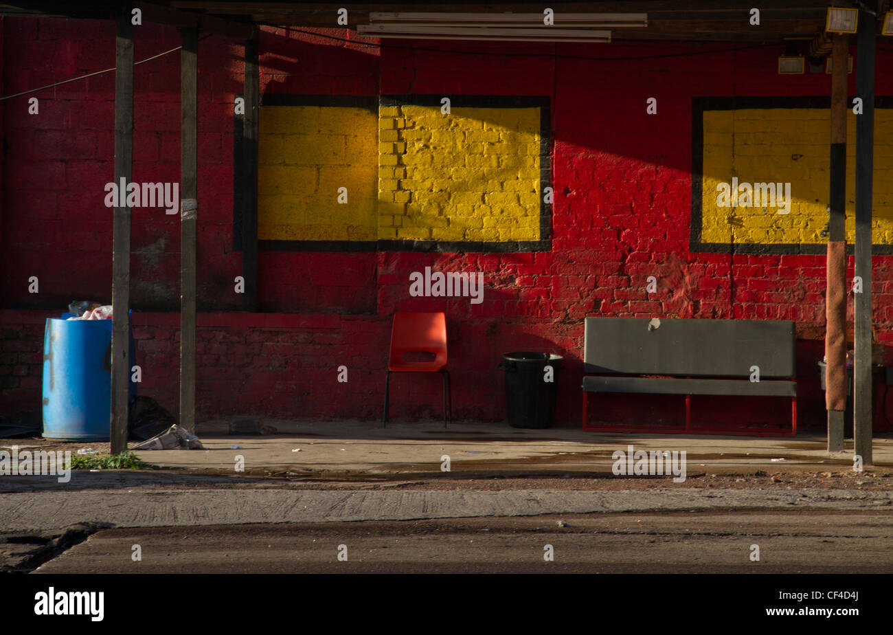 Shiny Hand Car Wash, Thornton Road, Bradford City Centre Stock Photo