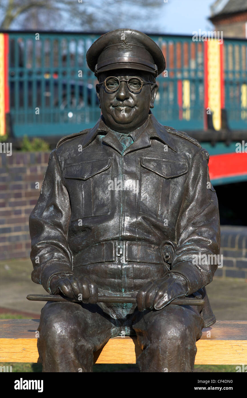 Bronze Statue of the Dad's Army TV Show Character Captain George ...