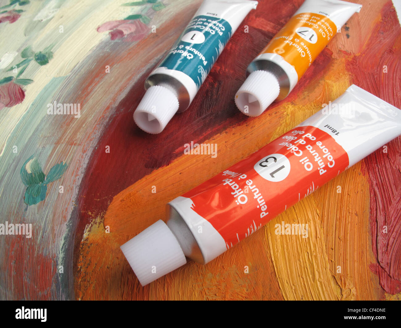 Tubes Of Paint High Resolution Stock Photography and Images - Alamy