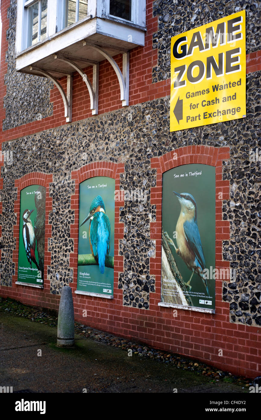 Thetford Town Centre Stock Photo Alamy