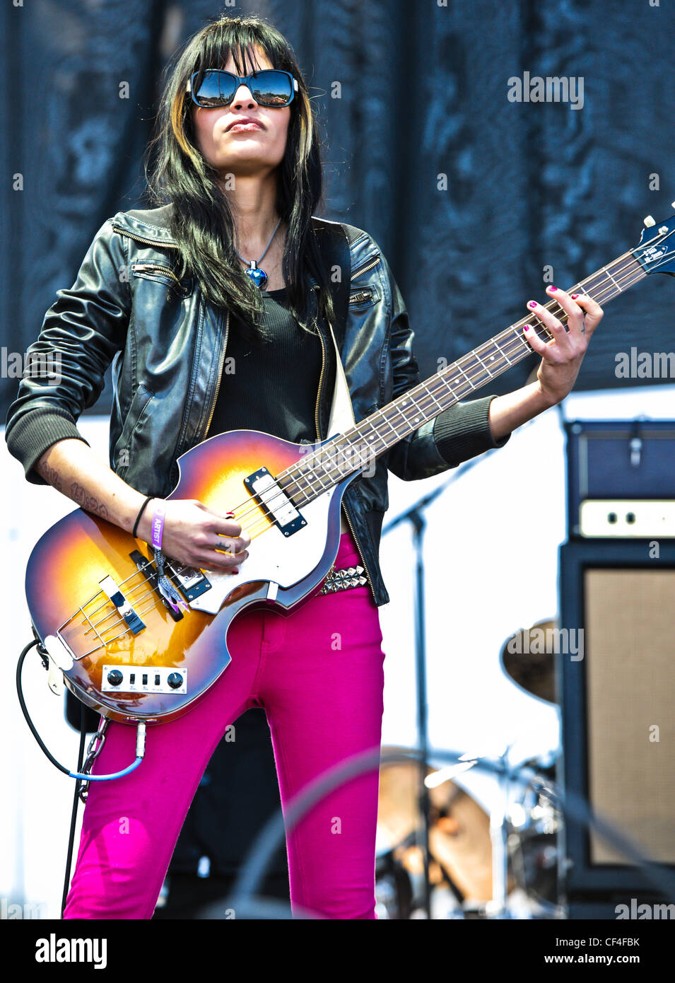 Boots Electric playing at the 2011 Voodoo Festival in New Orleans, LA