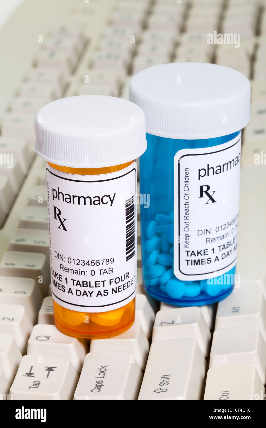 Medicine Concept Computer Keyboard Pill High Resolution Stock Photography And Images Alamy