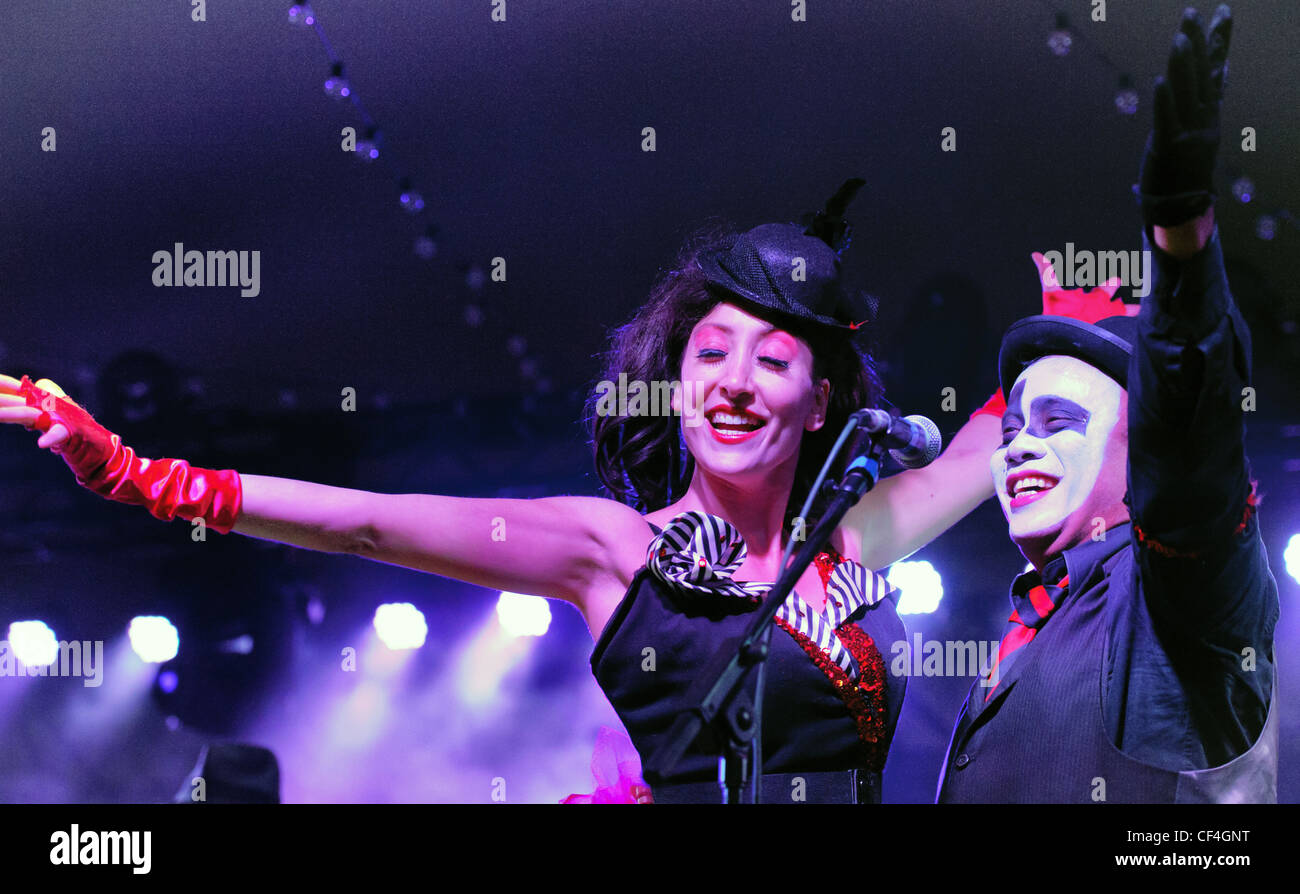 New Orleans Bingo Show playing at the 2011 Voodoo Festival in New