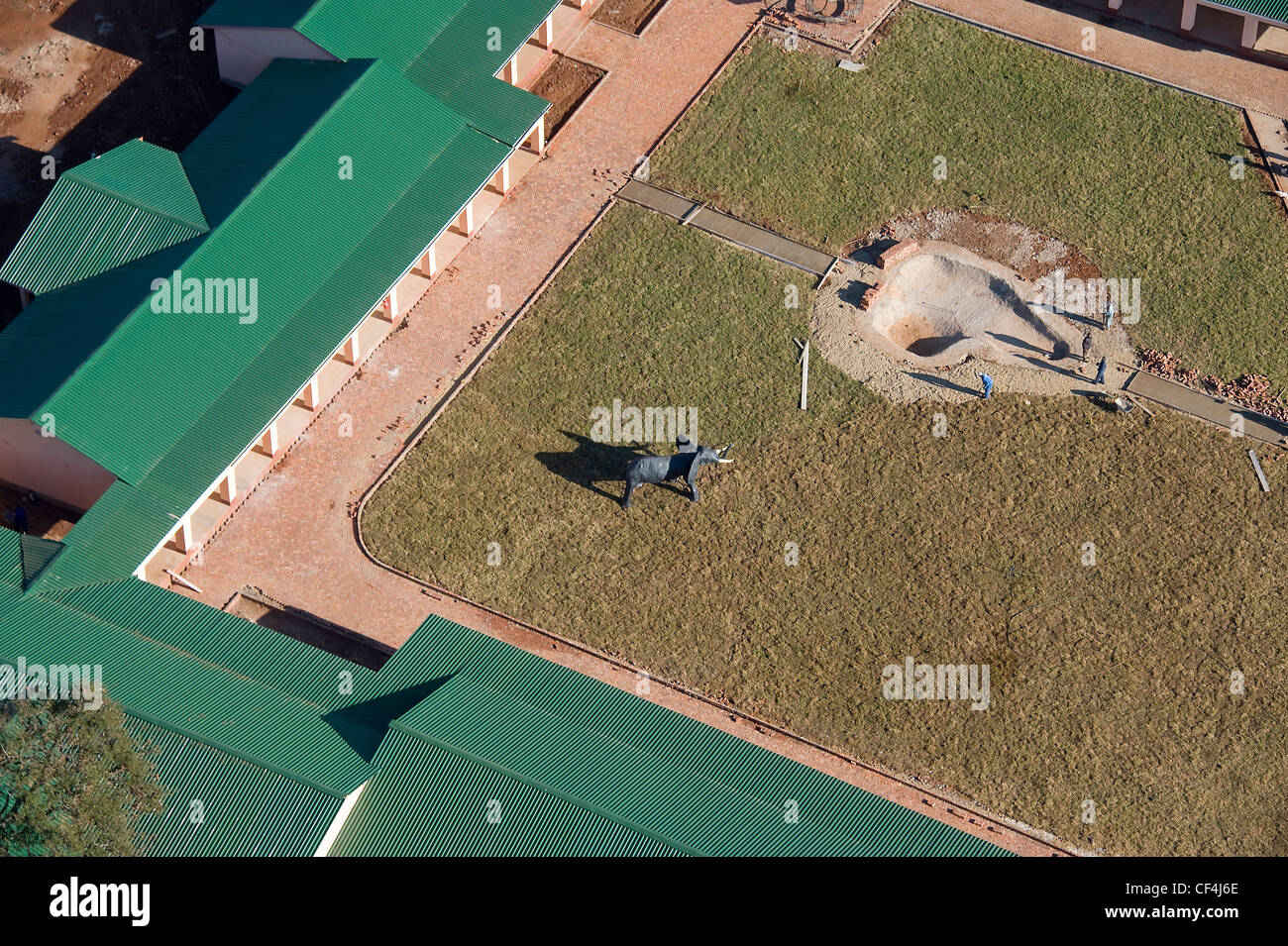 Aerial urban images from Zimbabwe Stock Photo - Alamy