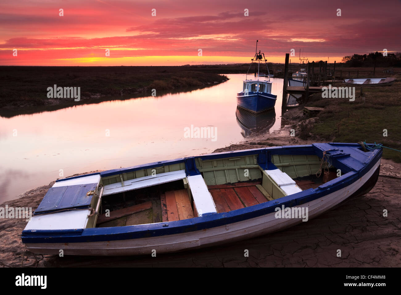 Boats Sunrise Old Stock Photos &amp; Boats Sunrise Old Stock ...