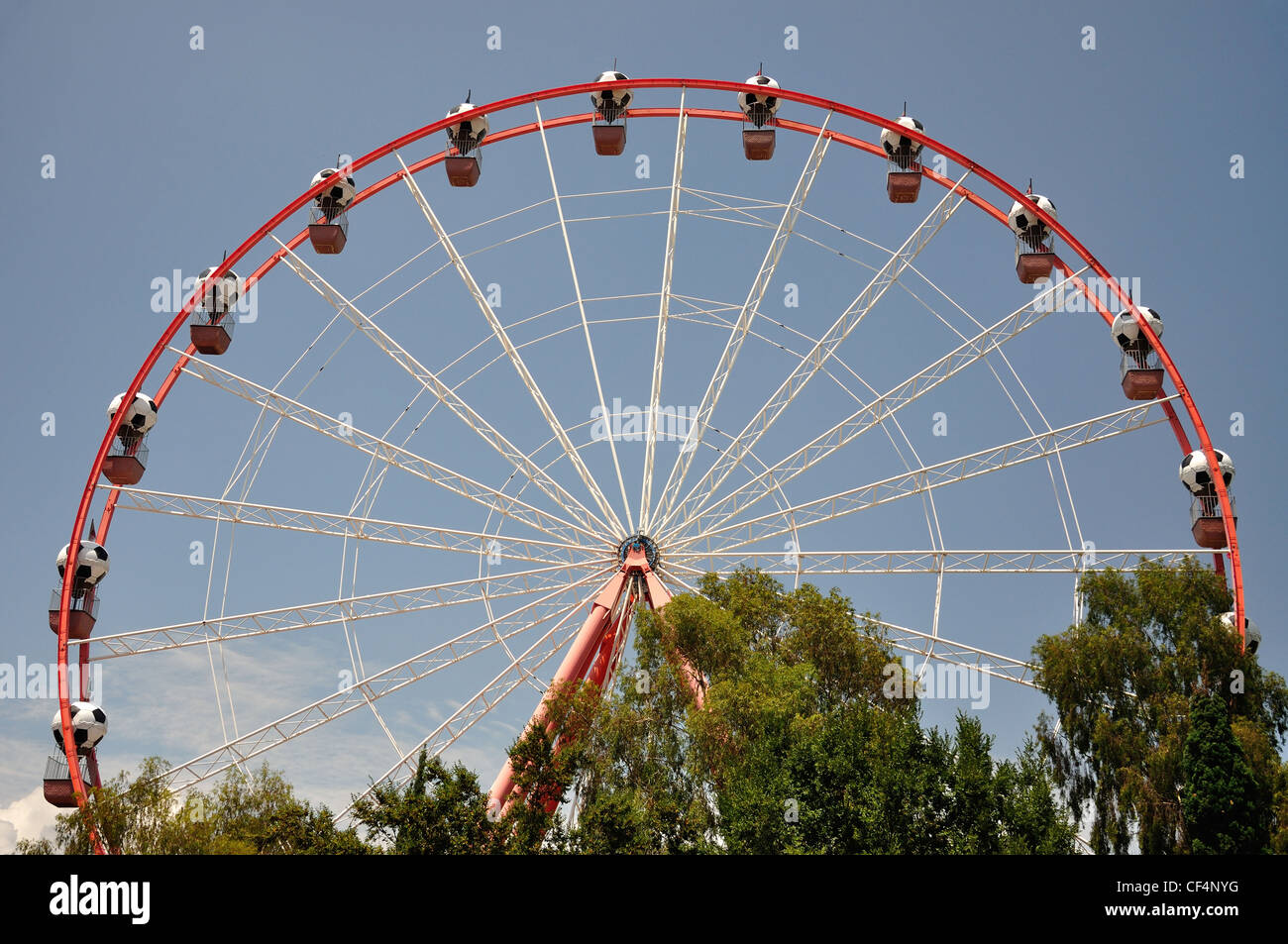 Giant Wheel at Gold Reef City Theme Park, Johannesburg, Gauteng ...