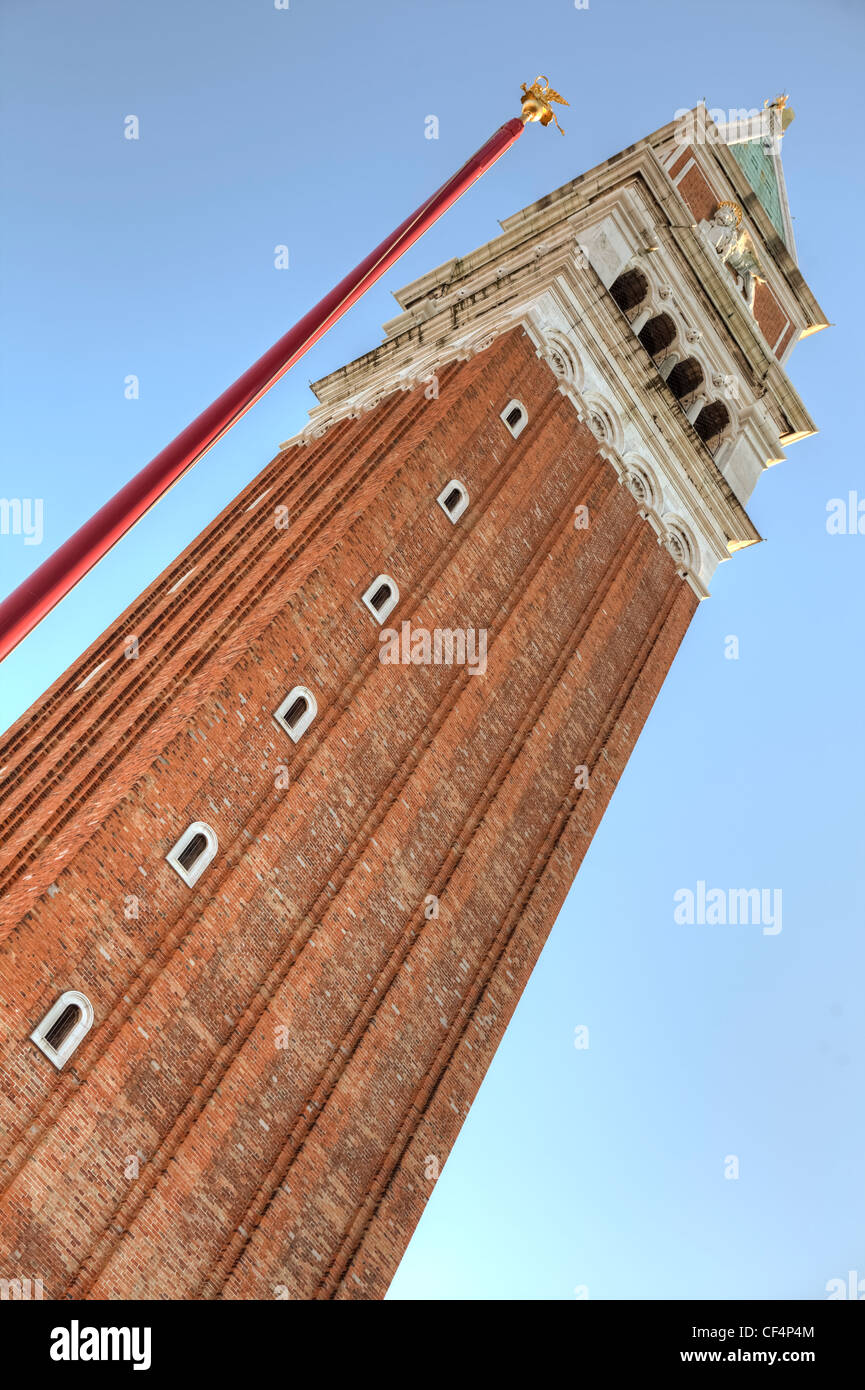 St Mark's Campanile, Campanile di San Marco, Venice, Veneto, Italy Stock Photo
