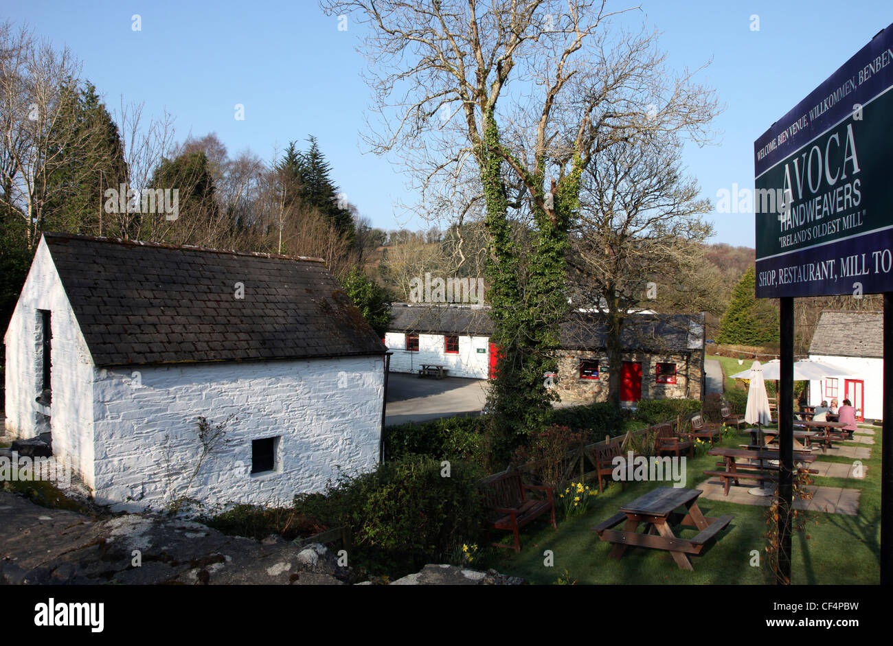 Avoca Handweavers, Ireland's Oldest Mill, Co. Wicklow Stock Photo Alamy