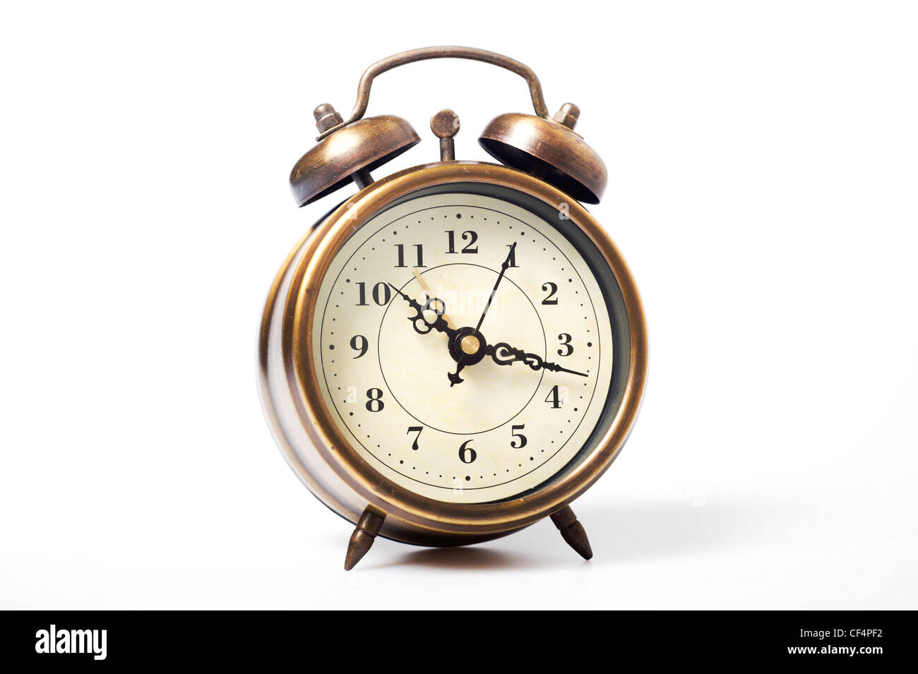 retro alarm clock Stock Photo