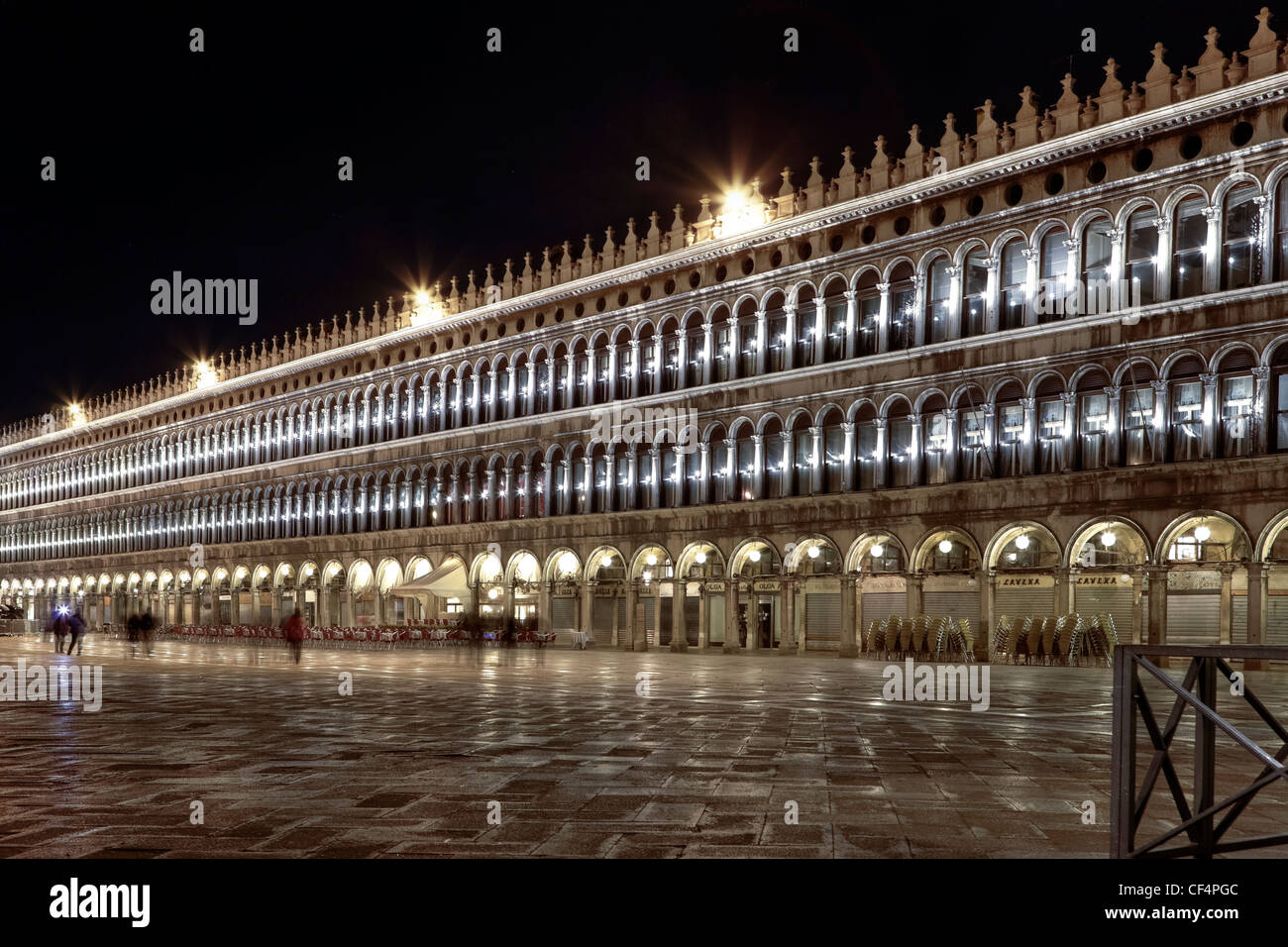 Palace of the Magistrates, Piazza San Marco, Venice, Veneto, Italy Stock Photo