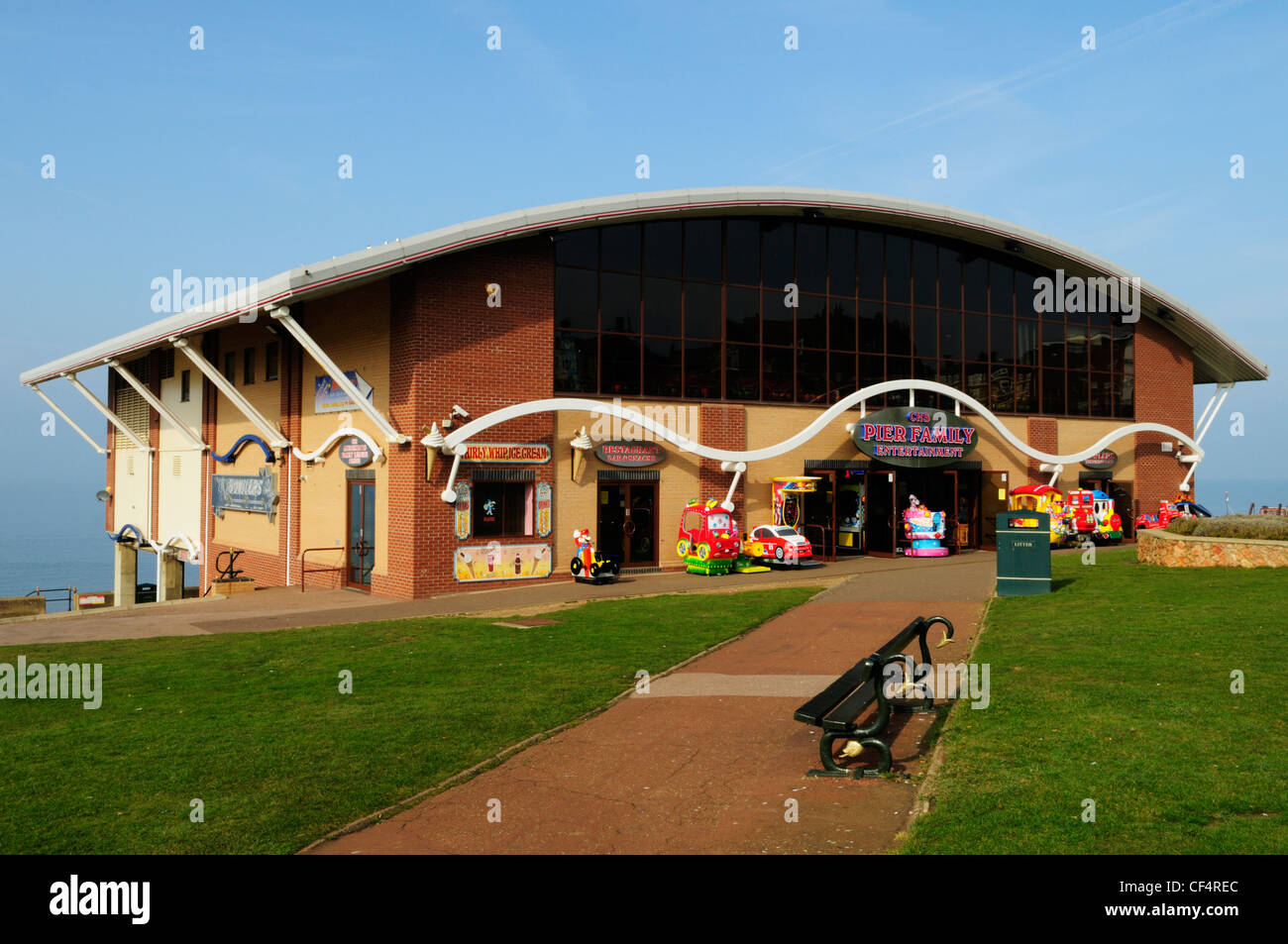 CHS Pier Family Entertainment Amusement Arcade, Hunstanton, Norfolk, England, UK Stock Photo