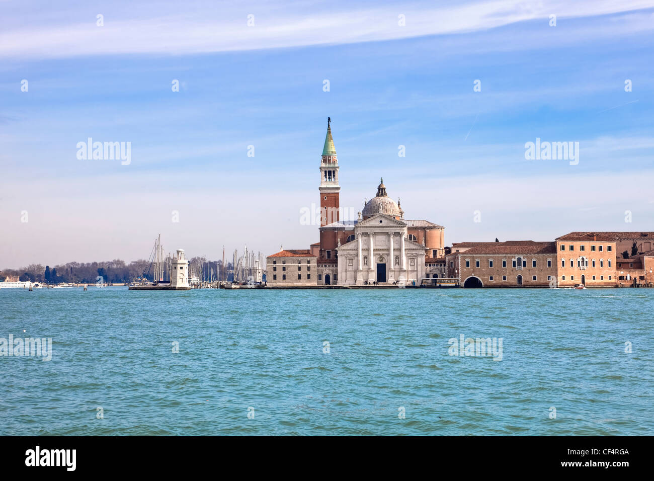 San Giorgio Maggiore, Bacino di San Marco, Venice, Veneto, Italy Stock Photo