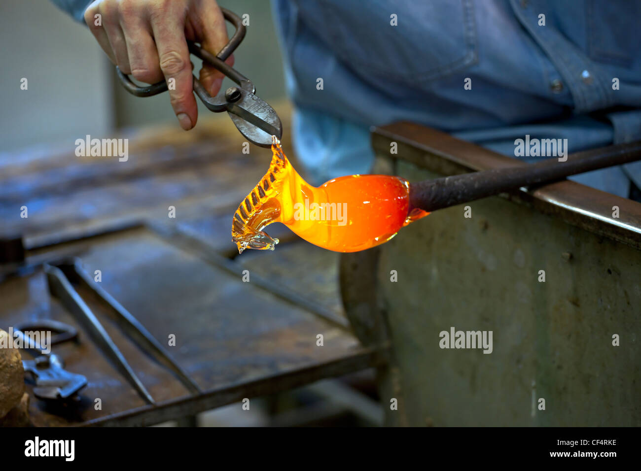Murano Glass Blowing High Resolution Stock Photography and Images Alamy