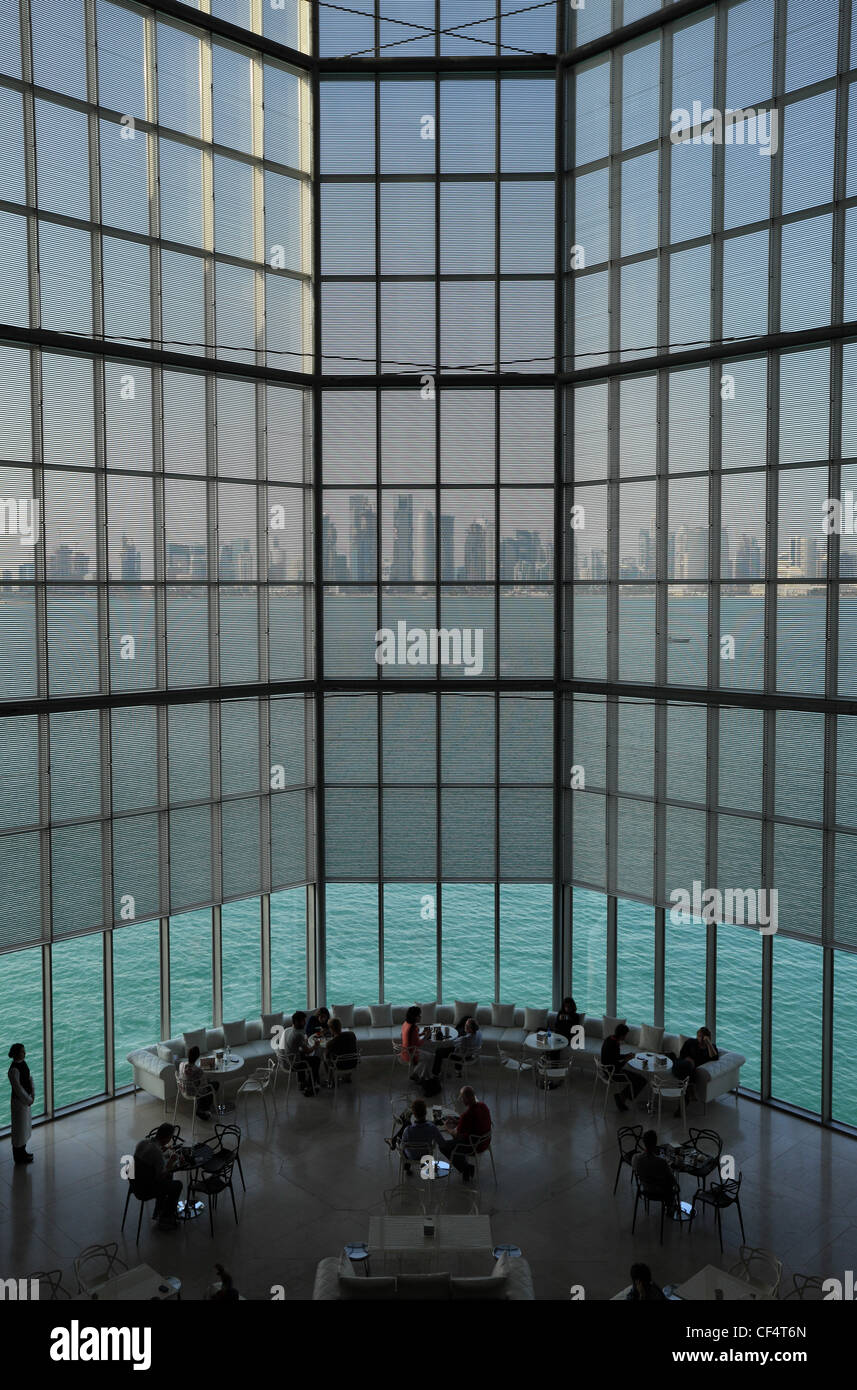 Inside of the Museum of Islamic Art in Doha, Qatar. Stock Photo