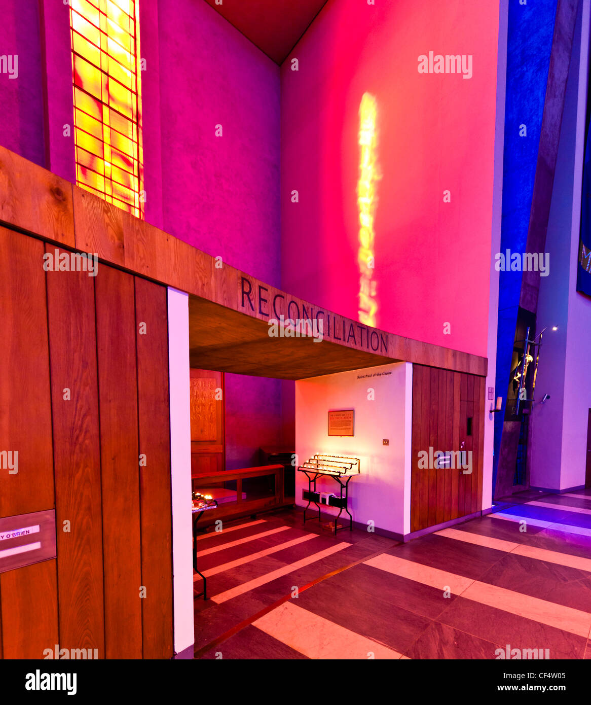 The Chapel of Reconciliation inside The Metropolitan Cathedral Church of Christ the King known