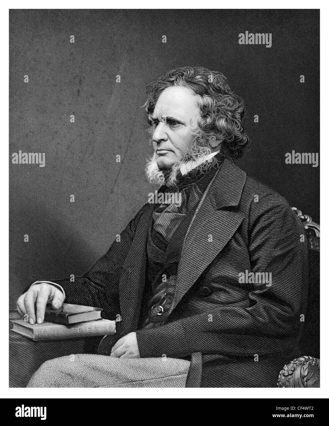 Edward George Geoffrey Smith Stanley 14th Earl of Derby KG PC 1799 1869 English statesman Prime Minister of the United Kingdom Stock Photo