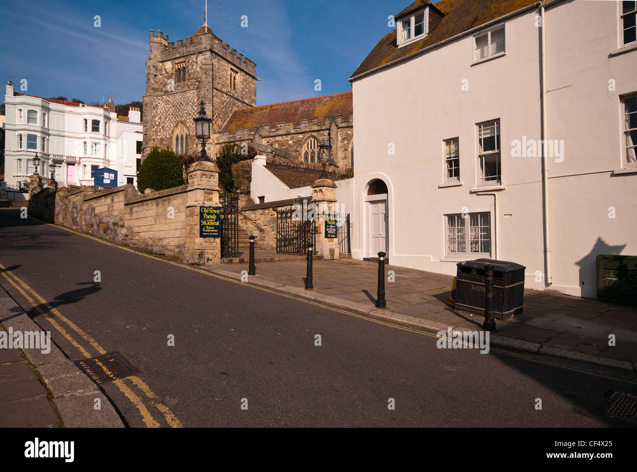 St Clements Parish Church Hastings Old Town Sussex UK Churches Stock Photo