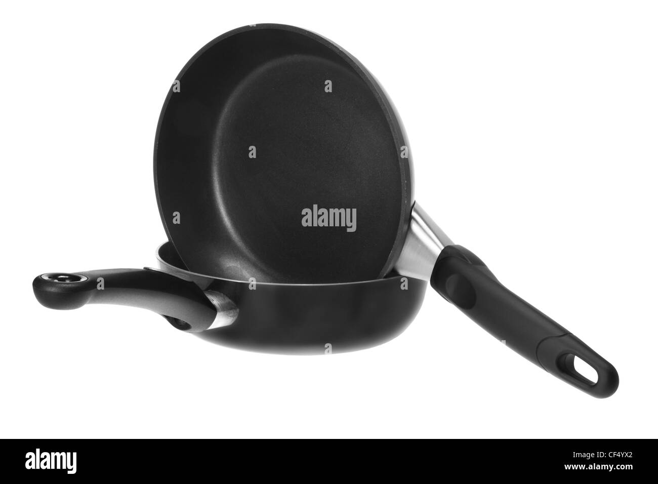 Frying Pans Stock Photo