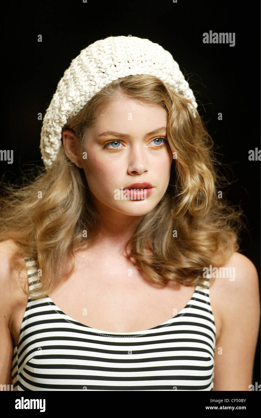 White Crochet Beret High Resolution 