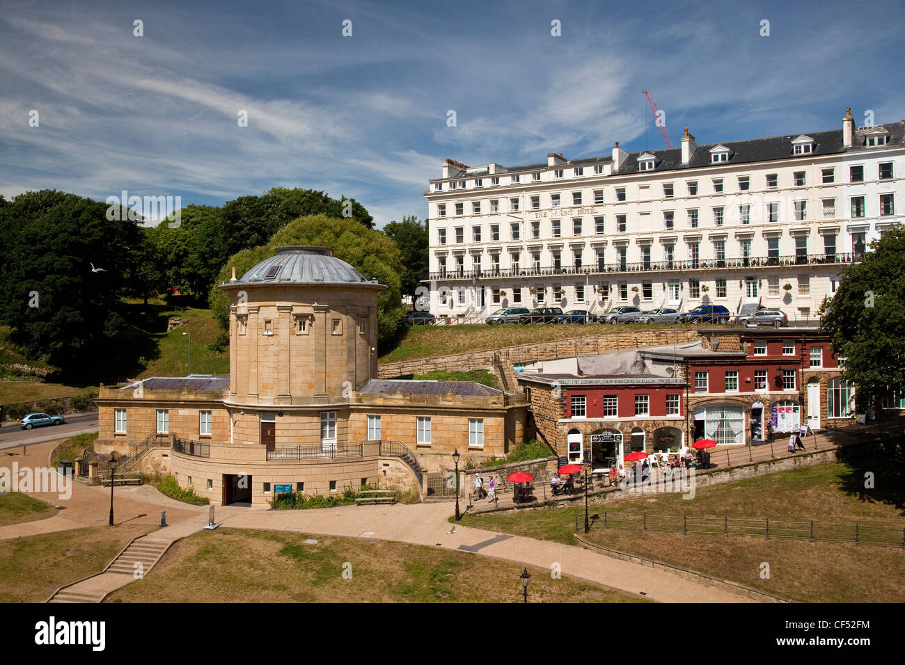 The Rotunda Museum, refurbished in 2008, was built in 1829 as one of the country's first purpose built museums. Stock Photo