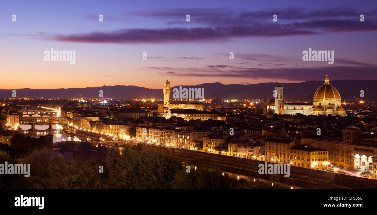 Palazzo Vecchio Duomo Ponte Vecchio Florence Hi res Stock Photography Palazzo Vecchio Duomo Ponte Vecchio Florence Hi res Stock Photography