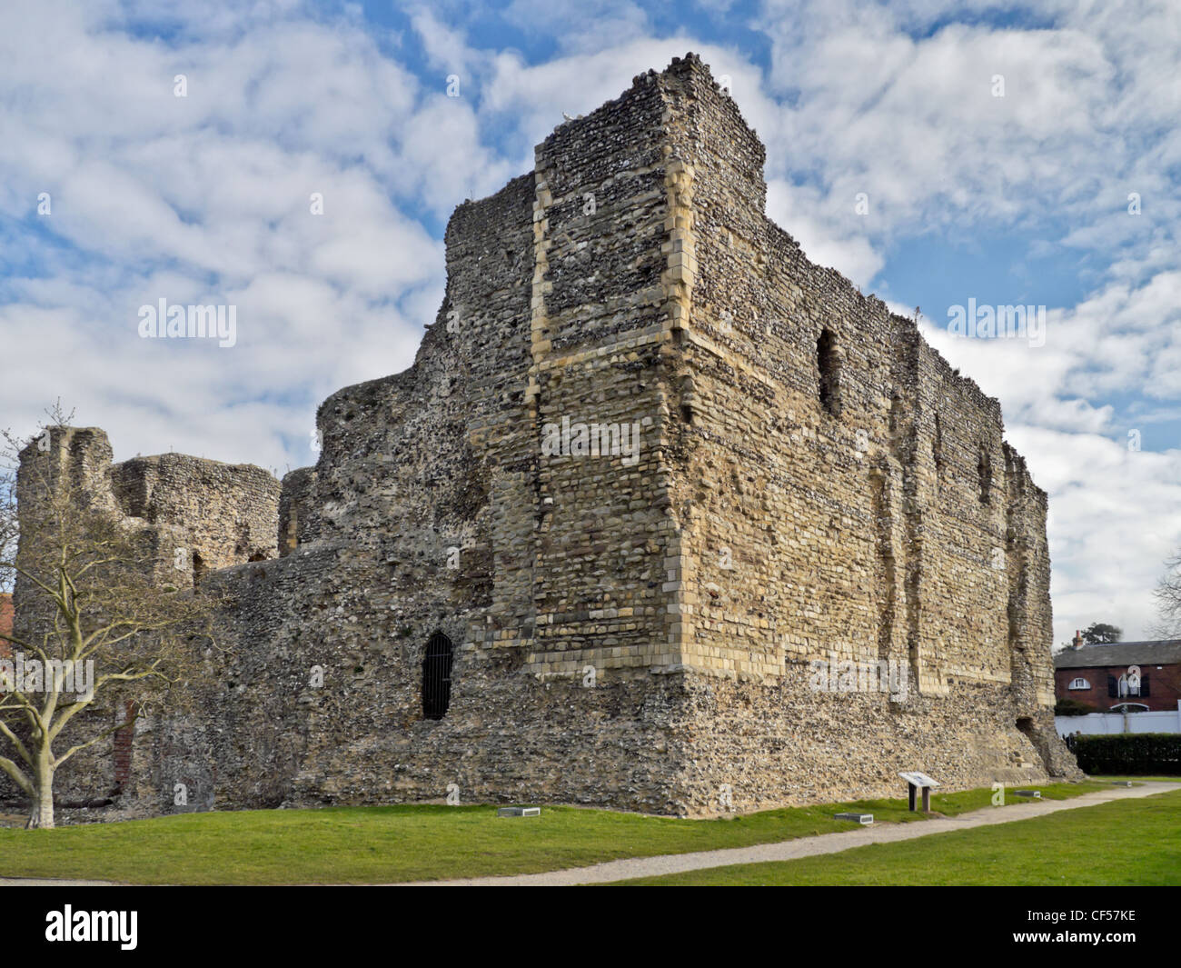 Canterbury Castle Kent Stock Photo Alamy canterbury-castle