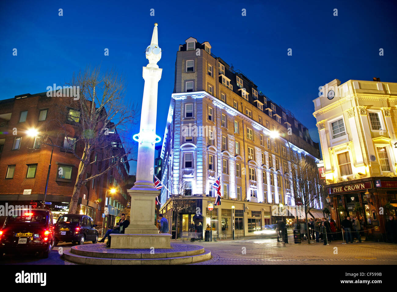 The Seven Dials Covent Garden West End London UK Stock Photo Alamy